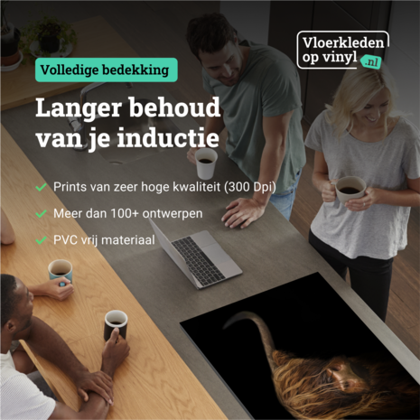 Inductie beschermer  | Schotse hooglander dark Inductie beschermer  | Schotse hooglander dark