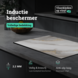 floorevents.com Inductie beschermer  | White sparkling marble