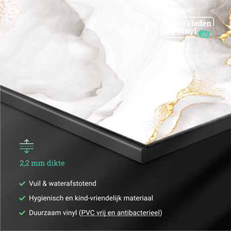 floorevents.com Induction protector  | White sparkling marble