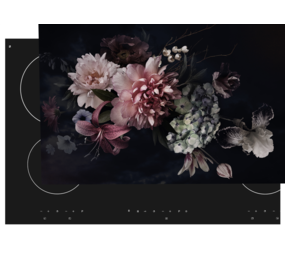 Inductie beschermer | Dark boeket