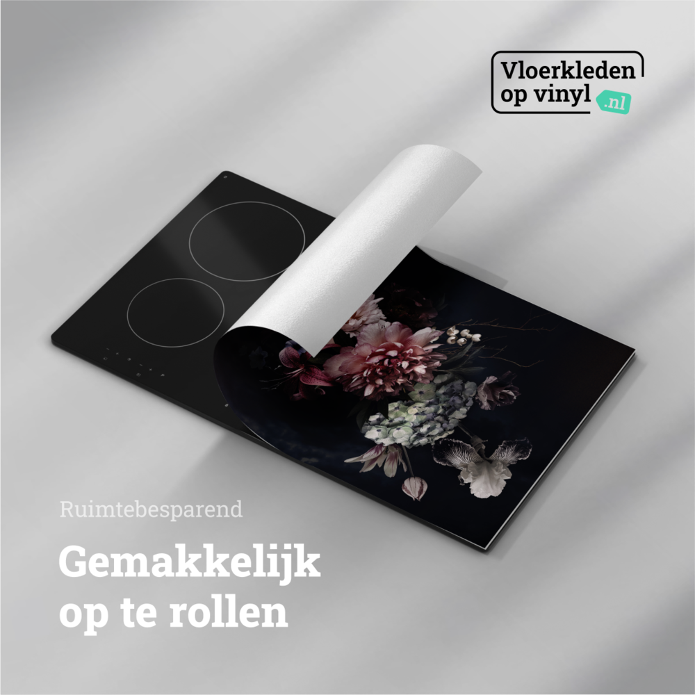 Inductie beschermer | Dark boeket Inductie beschermer | Dark boeket