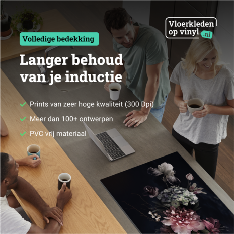 Inductie beschermer | Dark boeket Inductie beschermer | Dark boeket