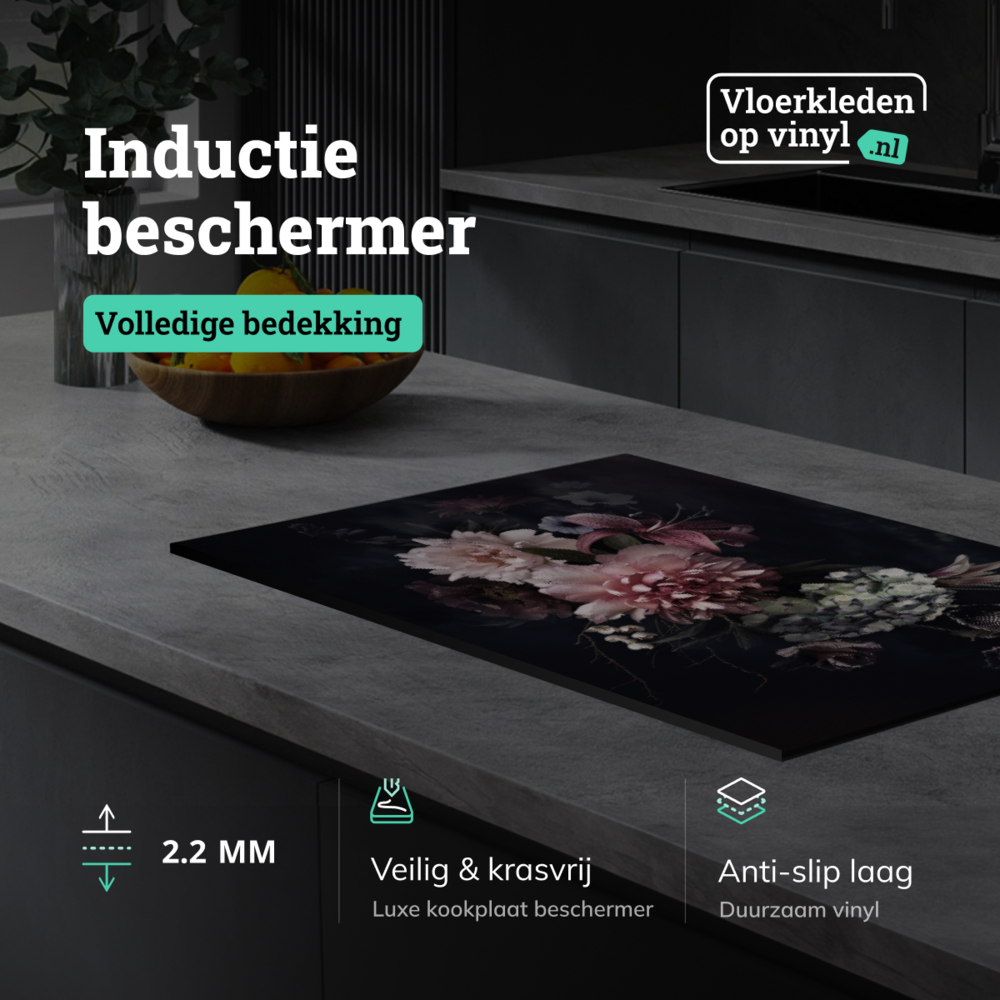 floorevents.com Induction protector | Dark bouquet