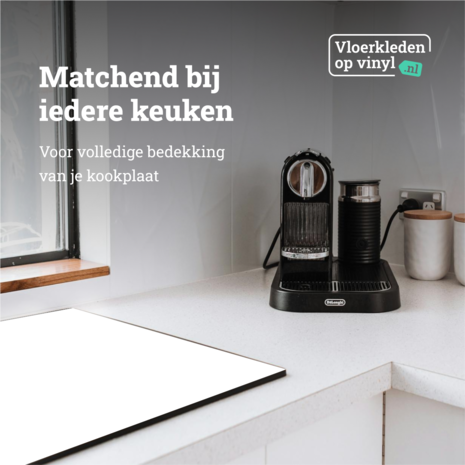 floorevents.com Inductie beschermer | Effen wit