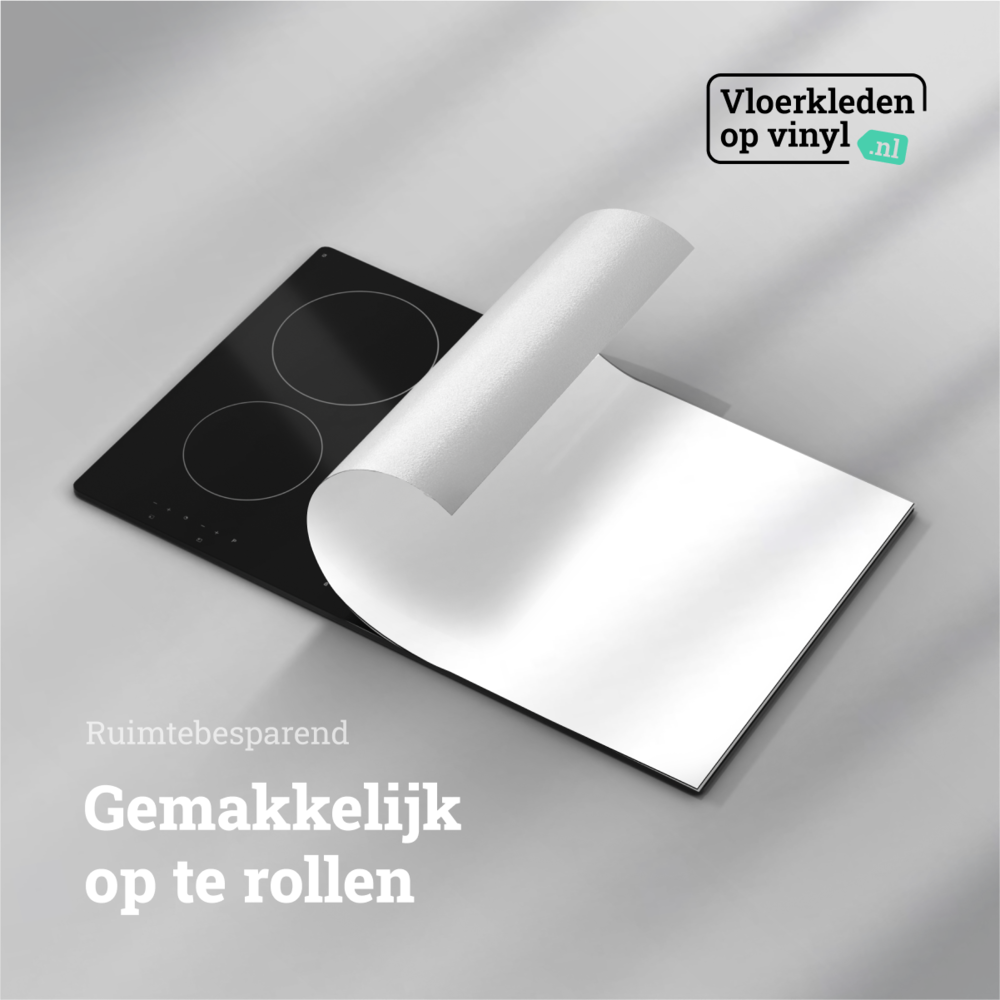 Inductie beschermer | Effen wit Inductie beschermer | Effen wit