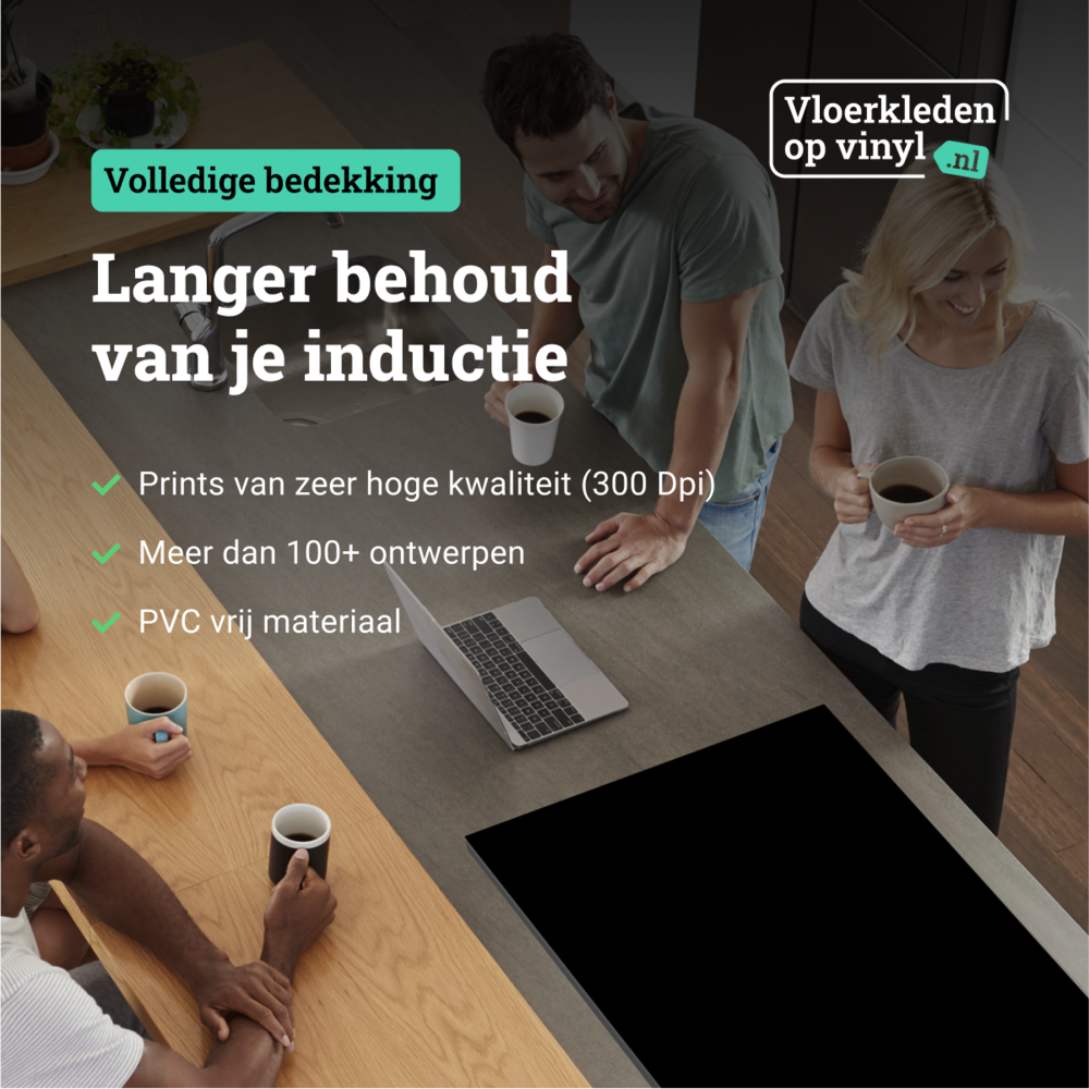 Induction protector | Solid black Induction protector | Solid black