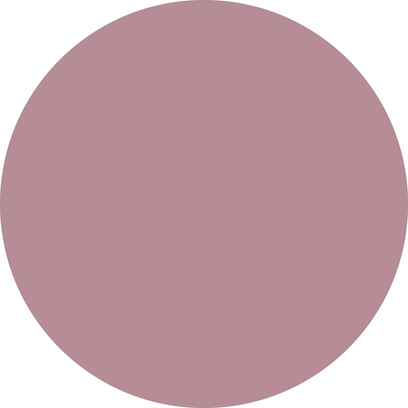 Tapis UNI vinyle rond | Deauville Mauve