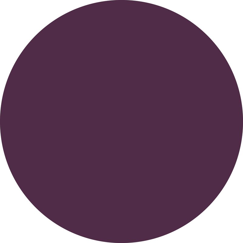 Tapis UNI vinyle rond | Murasaki