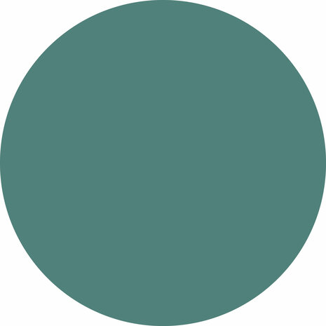 floorevents.com UNI Vinyl Teppich Rund | Teal Stencil