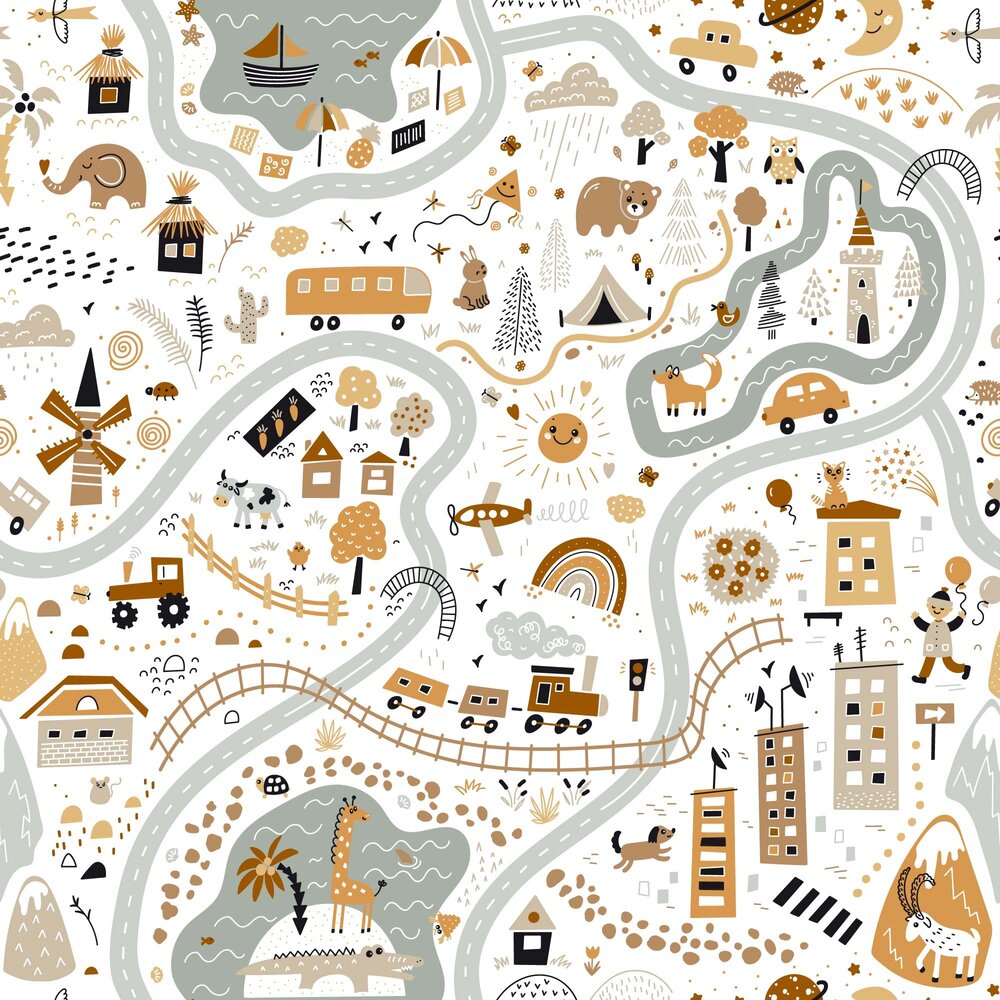 Playmat vinyl | City 2 Playmat vinyl | City 2