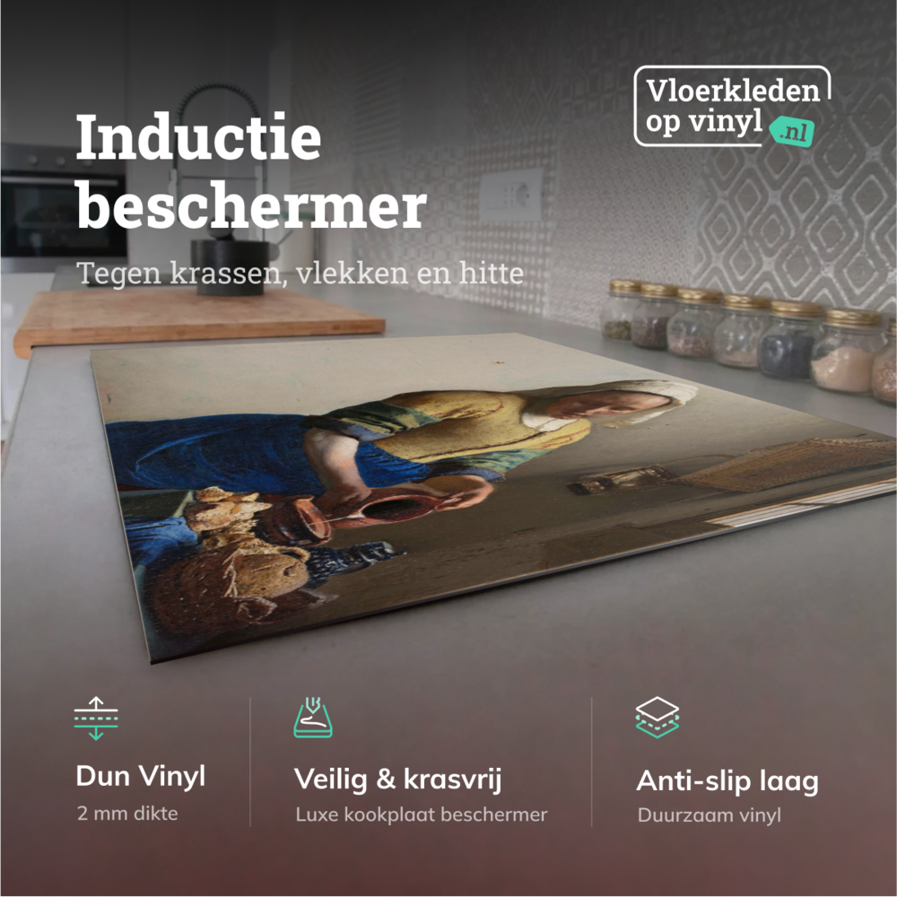 Inductie beschermer |  Het melkmeisje Inductie beschermer |  Het melkmeisje