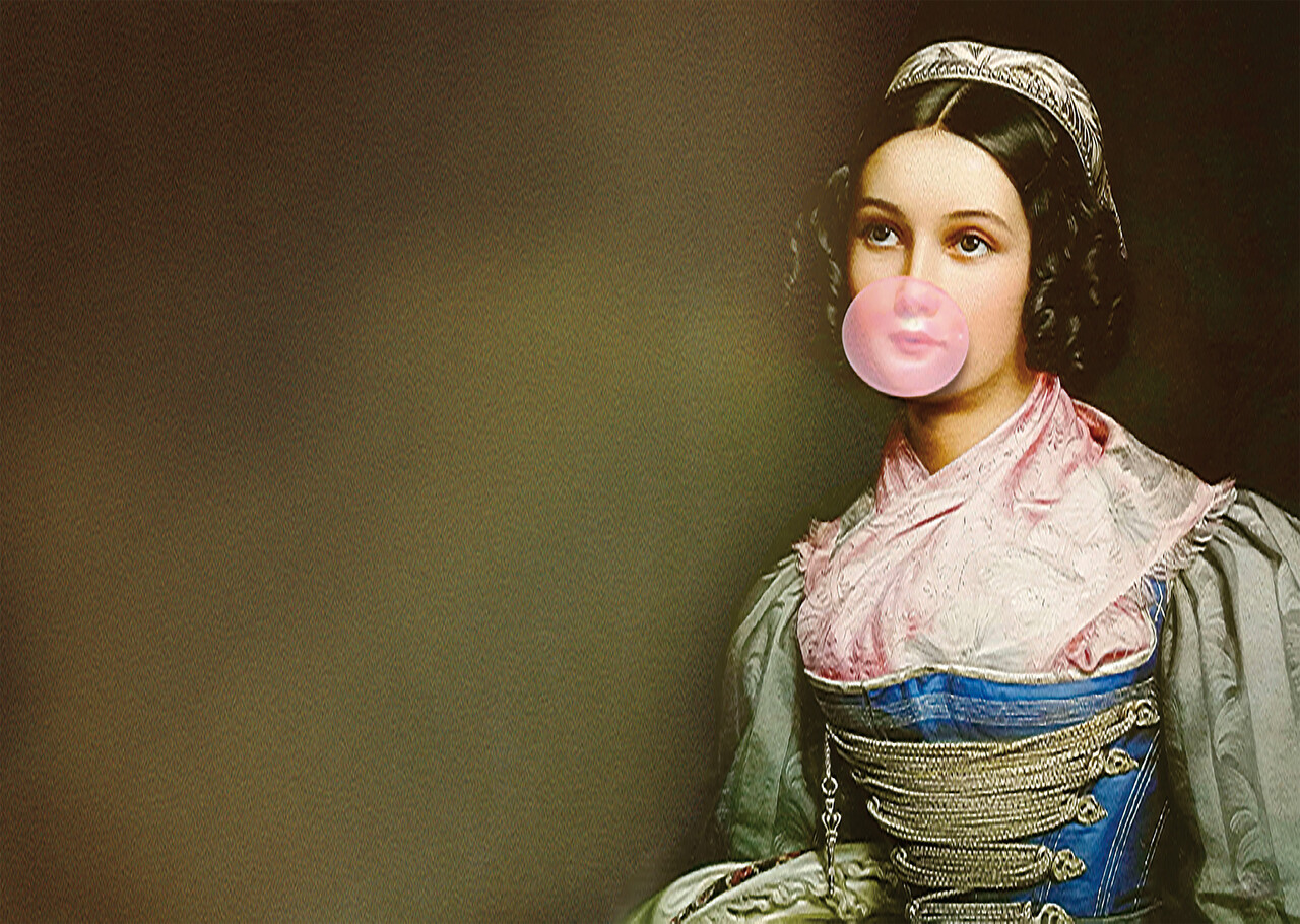 Tischset Vinyl | Kaugummi Tischset Vinyl | Kaugummi