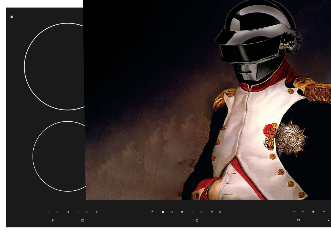 Inductie beschermer | Daft punk Inductie beschermer | Daft punk