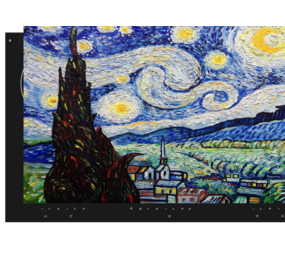 Inductie beschermer  | Starry night Inductie beschermer  | Starry night