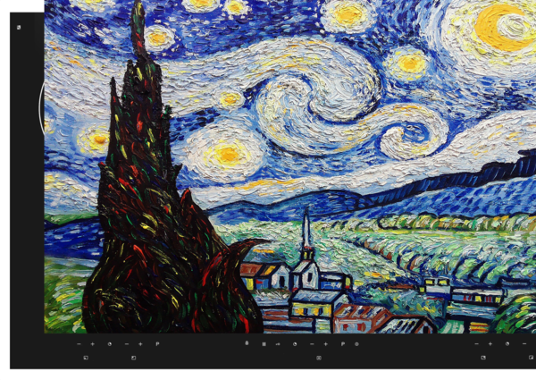 floorevents.com Inductie beschermer  | Starry night