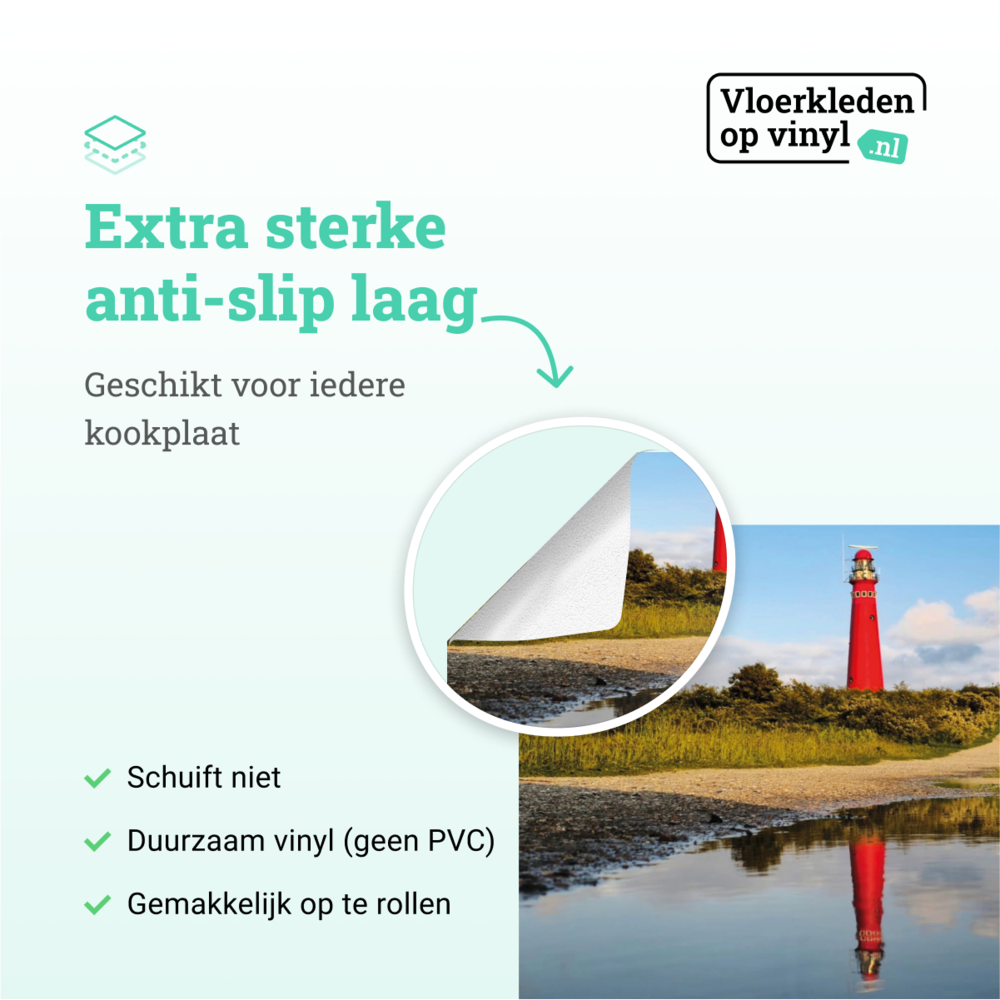 Inductie beschermer | De Stralend Rode Noordertoren