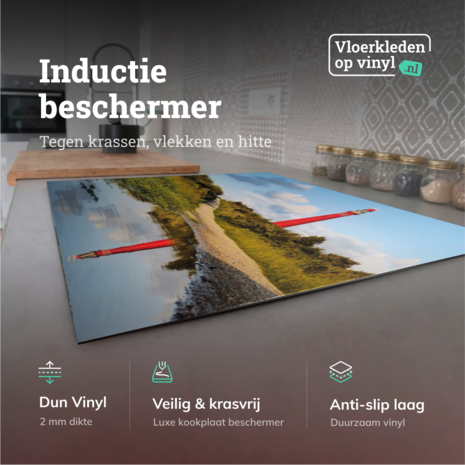 Inductie beschermer | De Stralend Rode Noordertoren