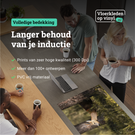 Inductie beschermer | De wake van een hert Inductie beschermer | De wake van een hert