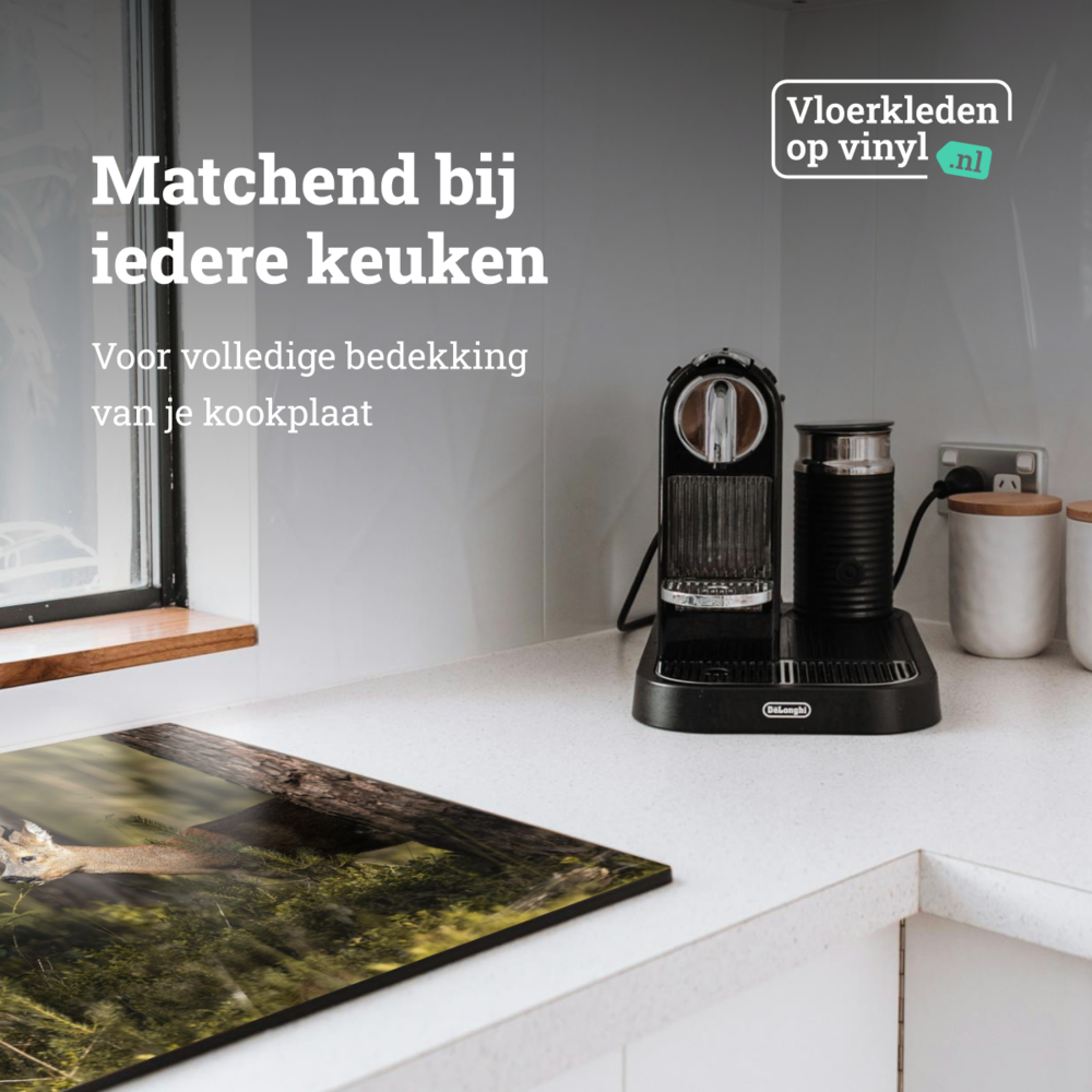 Inductie beschermer | De wake van een hert Inductie beschermer | De wake van een hert