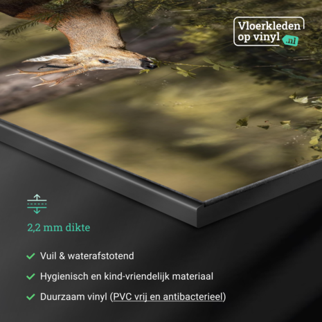 Inductie beschermer | De wake van een hert Inductie beschermer | De wake van een hert