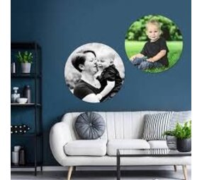 Wall circle | With own image Wall circle | With own image