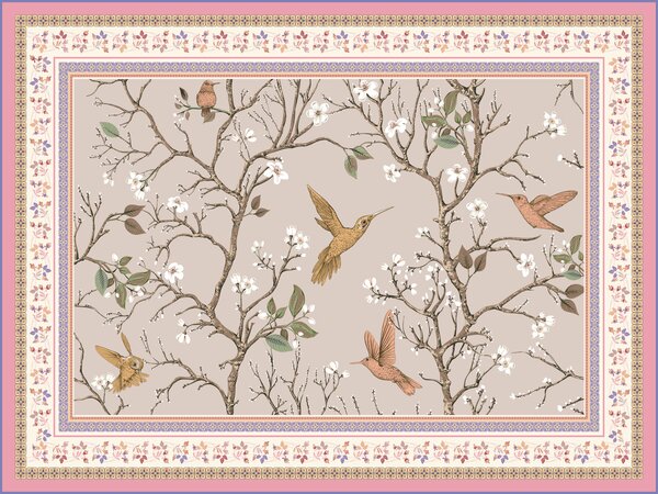 Tischset Vinyl | Birdie