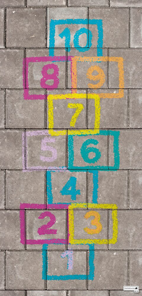 Spielteppich | Hüpfspielbahn