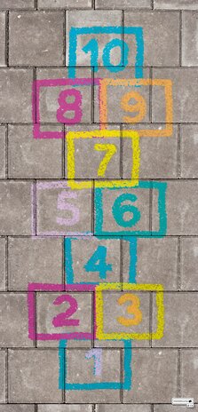 Spielteppich | Hüpfspielbahn