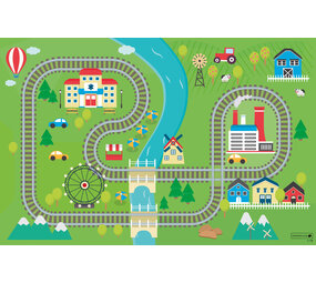 Play mat | Train track Play mat | Train track