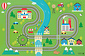 Spielteppich | Eisenbahnstrecke Spielteppich | Eisenbahnstrecke