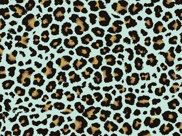 Children's room rug | Panther aqua Children's room rug | Panther aqua
