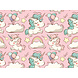 floorevents.com Kinderzimmerteppich | Einhorn rosa