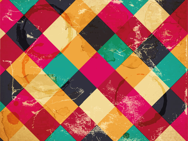 Vinyl rug | Vintage color