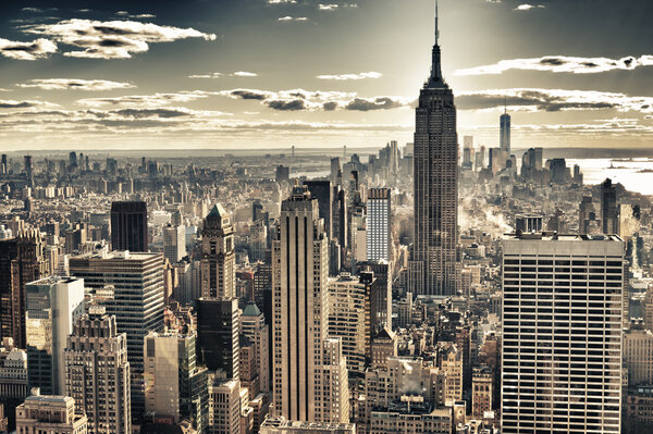 floorevents.com Placemat vinyl | Urban New York 40x45