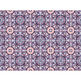 Vinyl Rug | Red Tiles