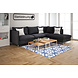floorevents.com Vloerkleed vinyl | Blauwe Tegels