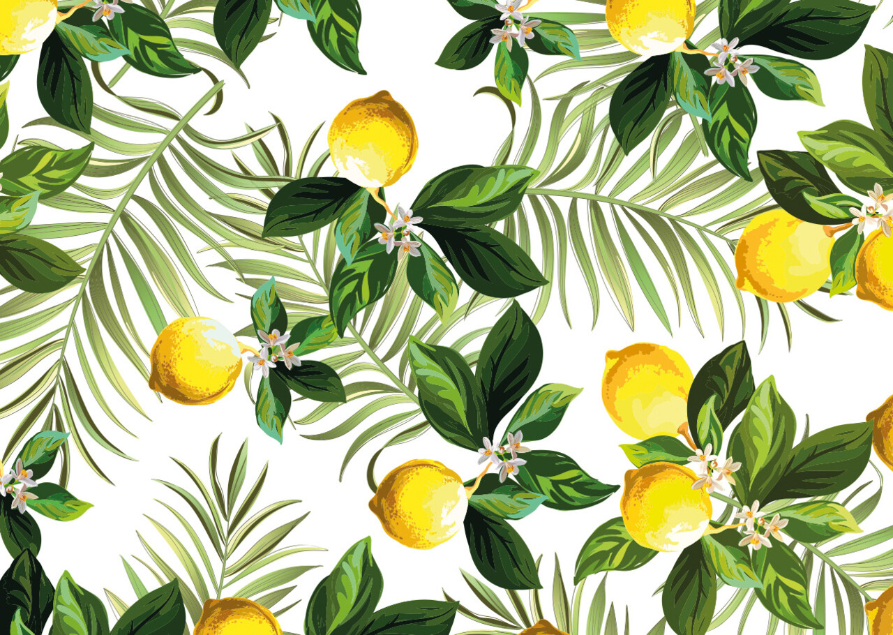 floorevents.com Placemat vinyl | Lemons