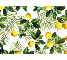 Placemat vinyl | Citroenen