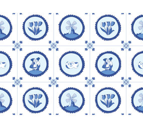 Placemat vinyl | Hollandse Tegels