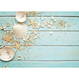 Tischset Vinyl | Muscheln