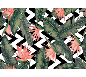 Placemat vinyl | Palm leaves Placemat vinyl | Palm leaves
