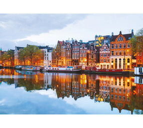 Placemat vinyl | Amsterdamse grachten