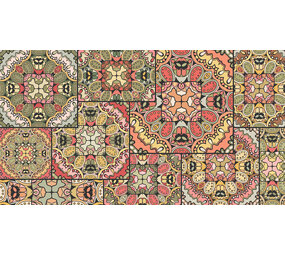 Vinyl rug | Vintage patch