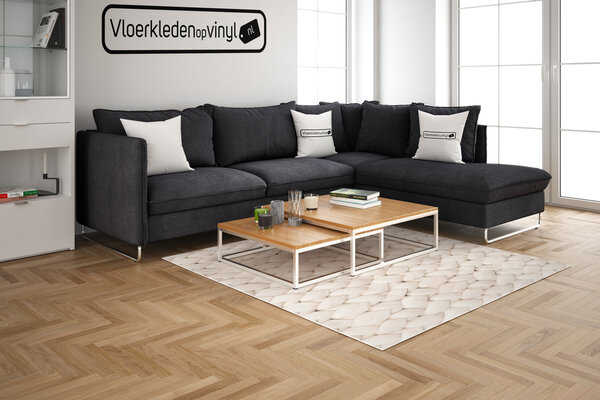 Vinyl rug | Chunky Merino