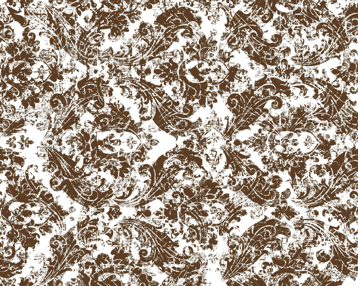 Vloerkleed vinyl | Barok brons