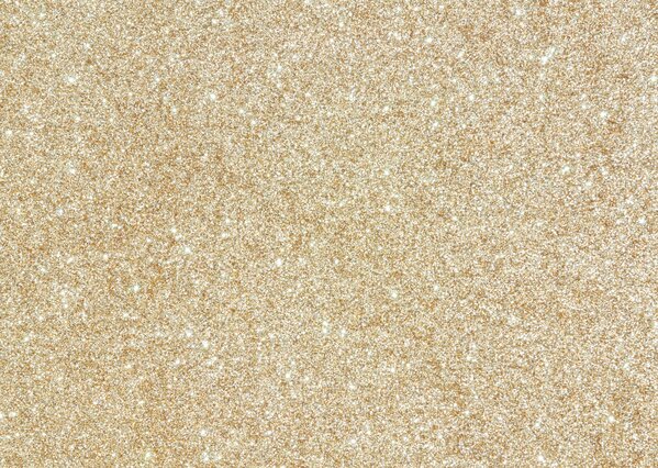 Tischset Vinyl | Glitzer Gold