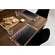 floorevents.com Placemat vinyl | Glitter Zwart / Rose