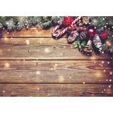 Kerst Placemat vinyl | Oud hout Kerst Placemat vinyl | Oud hout