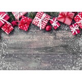 Kerst Placemat vinyl | Vergrijsd hout Kerst Placemat vinyl | Vergrijsd hout