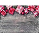 floorevents.com Kerst Placemat vinyl | Vergrijsd hout